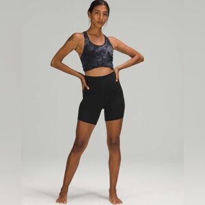 Lululemon Align Super-high rise short 6”, black, size 6